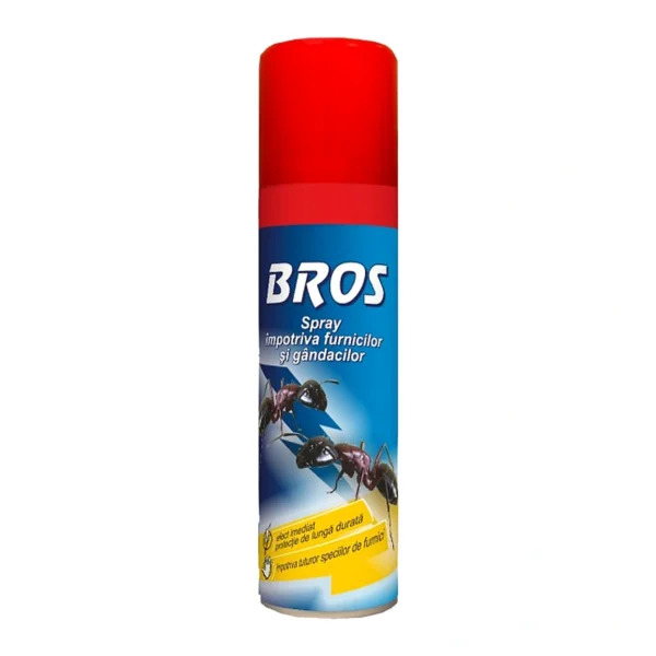 Spray aerosol Furnici și gândaci 210/150 ml - BROS
