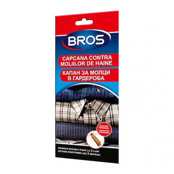 Capcană pentru molii dulapuri și dressing-uri 3 luni - BROS