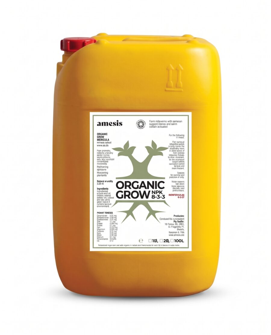ORGANIC GROW NPK 8-3-3, 10 L