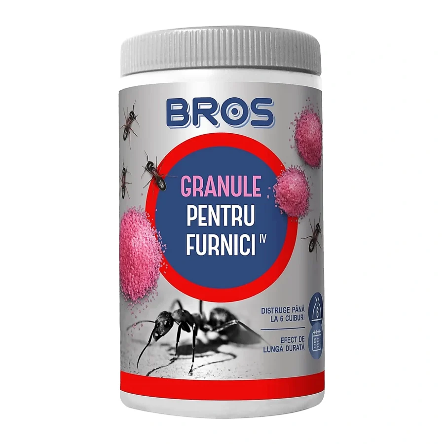 Granule pentru furnici 60 g (cutie cu dozator) - BROS