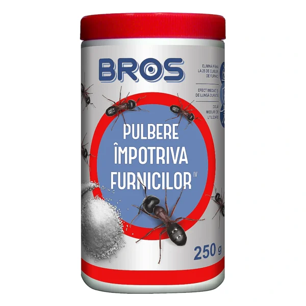 Pulbere pentru furnici 250 g (cutie cu dozator) BROS
