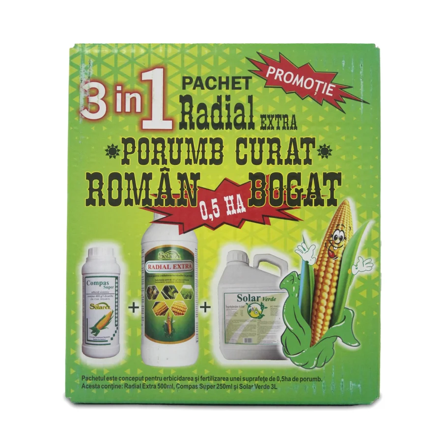 PACHET RADIAL, 0,5ha